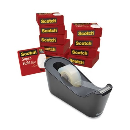 3M Commercial Tape;Value Pack;Super-Hold 700K10C18BLK